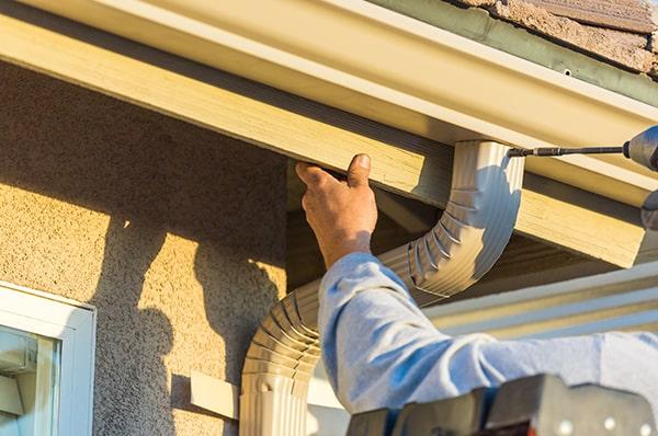 gutter installation usually takes 1-2 days to complete, depending on the size of the property